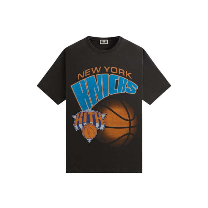 Оригинальный шмот Kith x New York Knicksever Vintage Tee Black