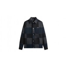 Kith x New York Yankees Patchwork Wool Coaches Jacket Nocturnal