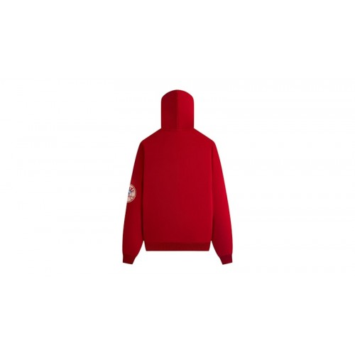 Kith x New York Yankees Plush Fleece Cropped Braxton Hoodie Fame