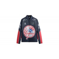 Kith x New York Yankees Zip Brixton Puffed Shirt Jacket Nocturnal