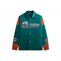 Kith x NFL 47 Dolphins Kieran Coaches Jacket Center