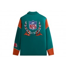 Kith x NFL 47 Dolphins Kieran Coaches Jacket Center