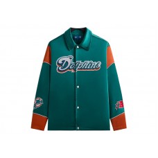 Kith x NFL 47 Dolphins Kieran Coaches Jacket Center