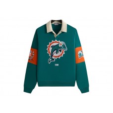 Kith x NFL 47 Dolphins Nelson Collared Pullover Center