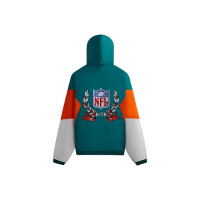 Kith x NFL 47 Dolphins Quarter Zip Anorak With Hood Center
