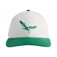 Kith x NFL 47 Eagles Franchise LS Profile Hat Parrot