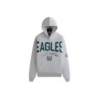 Kith x NFL 47 Eagles Nelson Hoodie Light Heather Grey