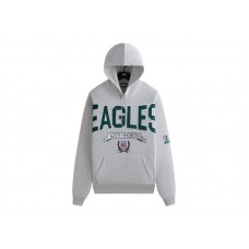 Kith x NFL 47 Eagles Nelson Hoodie Light Heather Grey