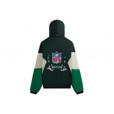 Kith x NFL 47 Eagles Quarter Zip Anorak With Hood Stadium