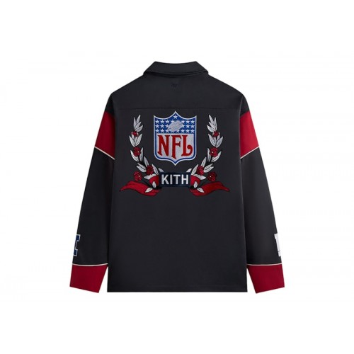 Kith x NFL 47 Giants Kieran Coaches Jacket Nocturnal Kith x NFL 47 Giants Kieran Coaches Jacket Nocturnal