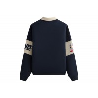 Kith x NFL 47 Giants Nelson Collared Pullover Nocturnal