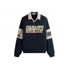 Kith x NFL 47 Giants Nelson Collared Pullover Nocturnal