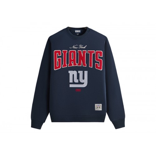 Оригинальный шмот Kith x NFL 47 Giants Nelson Crewneck Nocturnal