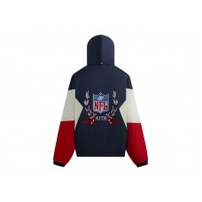 Kith x NFL 47 Giants Quarter Zip Anorak With Hood Nocturnal