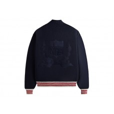 Kith x NFL 47 Giants Wyona Full Zip Sweater Nocturnal