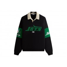 Kith x NFL 47 Jets Nelson Collared Pullover Black