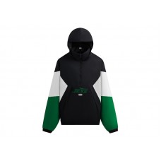 Kith x NFL 47 Jets Quarter Zip Anorak With Hood Black