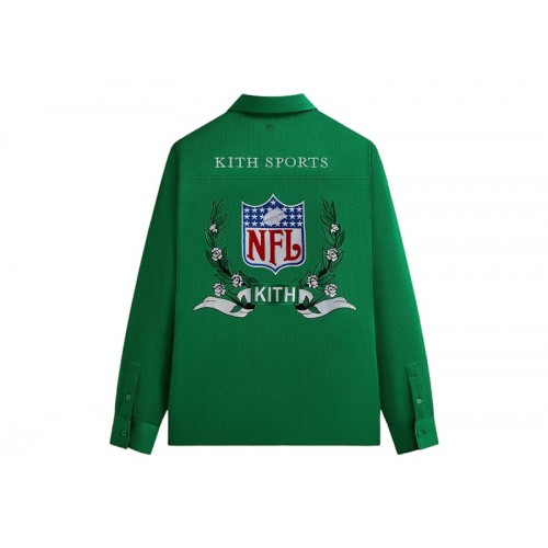 Оригинальный шмот Kith x NFL 47 Jets Reversible Ginza Luna