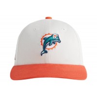 Kith x NFL 47 Miami Dolphins Franchise LS Profile Hat Clementine