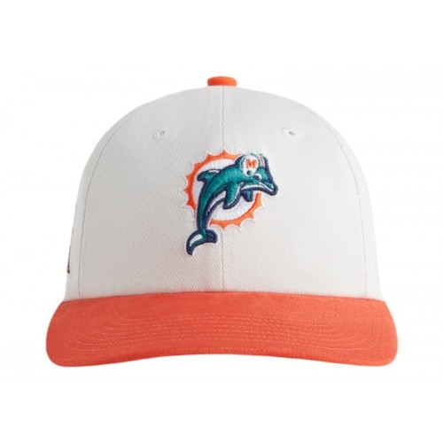 Kith x NFL 47 Miami Dolphins Franchise LS Profile Hat Clementine