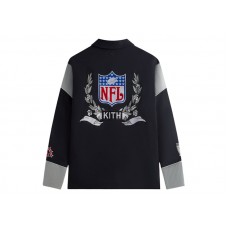 Kith x NFL 47 Raiders Kieran Coaches Jacket Black