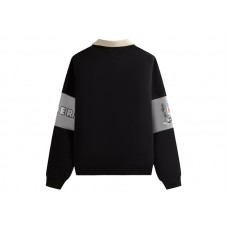Kith x NFL 47 Raiders Nelson Collared Pullover Black