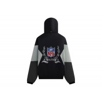 Kith x NFL 47 Raiders Quarter Zip Anorak With Hood Black