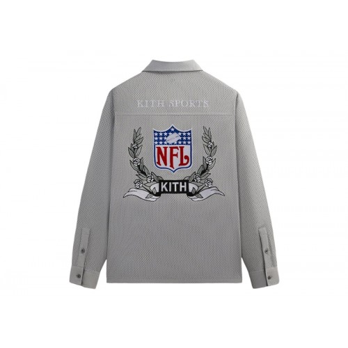 Оригинальный шмот Kith x NFL 47 Raiders Reversible Ginza Mist