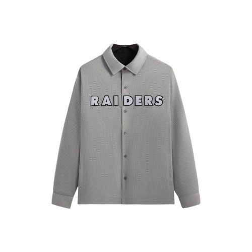 Оригинальный шмот Kith x NFL 47 Raiders Reversible Ginza Mist