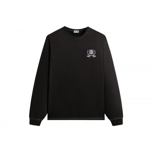 Оригинальный шмот Kith x NFL 47 Raiders Vintage Long Sleeve Tee Black