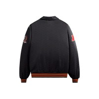 Kith x NFL Bengals Satin Bomber Jacket Black