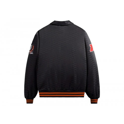 Kith x NFL Bengals Satin Bomber Jacket Black
