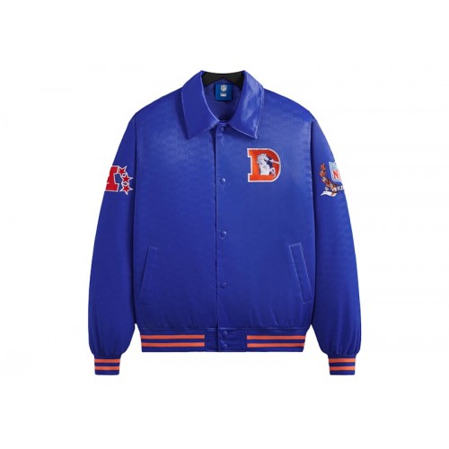 Kith x NFL Broncos Satin Bomber Jacket Sonam