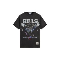 Kith x NFL Buffalo Bills Photo Vintage Jones Tee Black