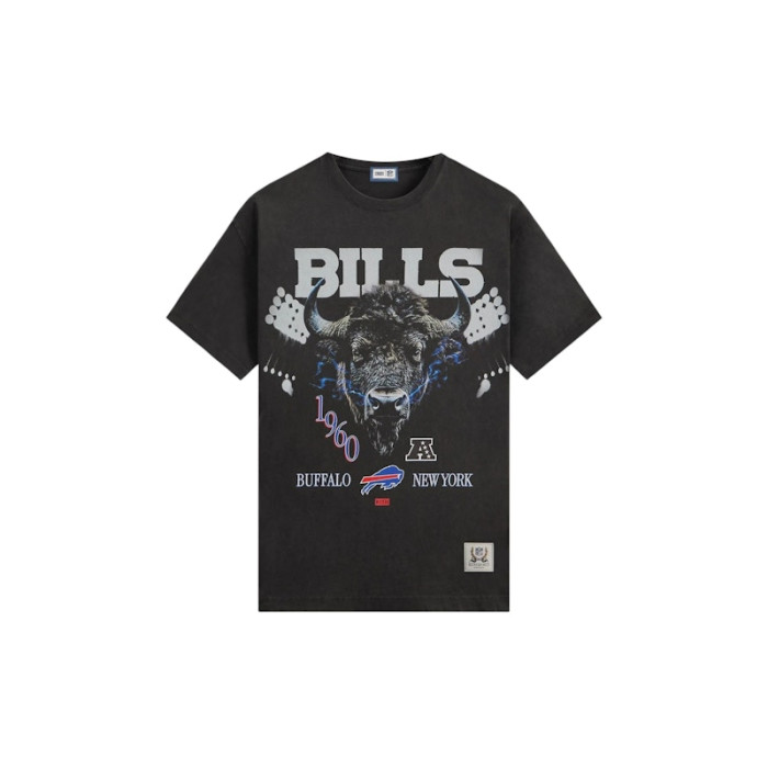 Kith x NFL Buffalo Bills Photo Vintage Jones Tee Black Kith x NFL Buffalo Bills Photo Vintage Jones Tee Black
