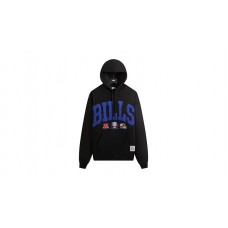 Kith x NFL Buffalo Bills Stitched Vintage Hoodie Black