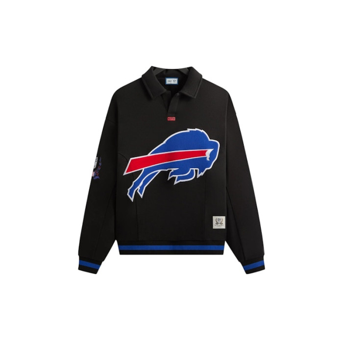 Kith x NFL Buffalo Bills Vintage Rugby Black