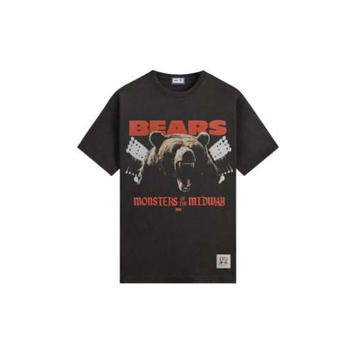 Kith x NFL Chicago Bears Photo Vintage Jones Tee Black