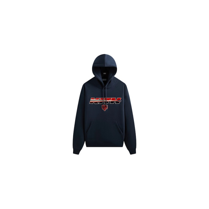 Kith x NFL Chicago Bears Vintage Nelson Hoodie Nocturnal