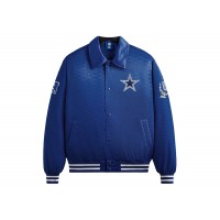 Kith x NFL Cowboys Satin Bomber Jacket Action