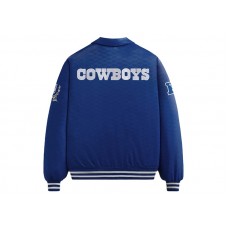 Kith x NFL Cowboys Satin Bomber Jacket Action