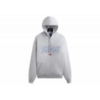 Kith x NFL Giants Laurel Hoodie Light Heather Grey