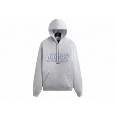 Kith x NFL Giants Laurel Hoodie Light Heather Grey
