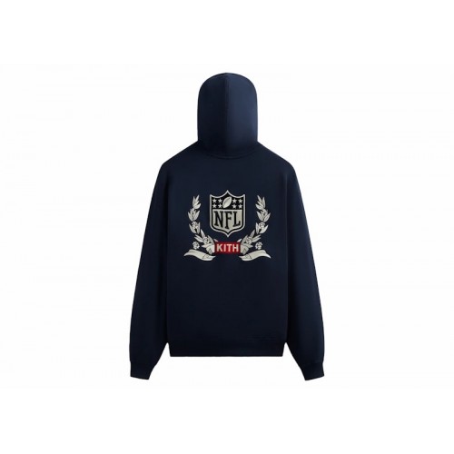 Kith x NFL Giants Laurel Hoodie Nocturnal
