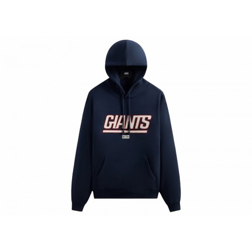 Kith x NFL Giants Laurel Hoodie Nocturnal