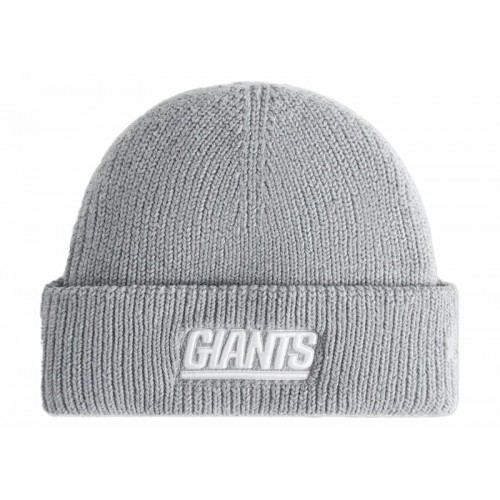 Kith x NFL Giants Mia Beanie Light Heather Grey