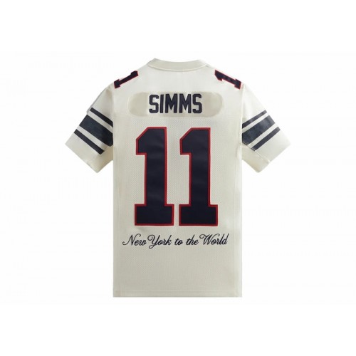 Kith x NFL Giants Mitchell & Ness Phil Simms Jersey Sandrift