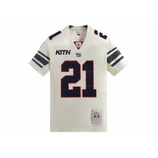 Kith x NFL Giants Mitchell & Ness Tiki Barber Jersey Sandrift