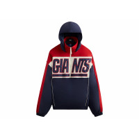 Kith x NFL Giants Quarter Zip Anorak With Hood Nocturnal