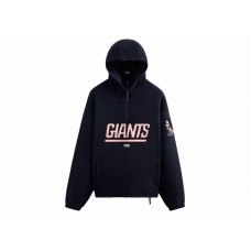 Kith x NFL Giants Quarter Zip Sherpa Nocturnal